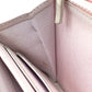 CHANEL Long Wallet Purse Tweed, Leather Pink type Cruise line Deauville Women Used Authentic