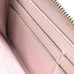 CHANEL Long Wallet Purse Tweed, Leather Pink type Cruise line Deauville Women Used Authentic