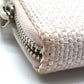 CHANEL Long Wallet Purse Tweed, Leather Pink type Cruise line Deauville Women Used Authentic