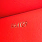 LOUIS VUITTON Trifold wallet M69069 Taurillon Clemence Leather Red Japan limited Portefeuille Capucines XS Women Used Authentic
