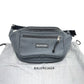 BALENCIAGA Waist bag 482389 Nylon Gray Waist pouch Explorer mens(Unisex) Used Authentic