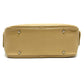 BURBERRY Handbag leather beige logo Side pocket Women Used Authentic