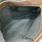 FENDI Tote Bag 8BH268 Leather / canvas Brown Zucca FF pattern Shoulder Women Used Authentic