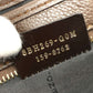FENDI Tote Bag 8BH268 Leather / canvas Brown Zucca FF pattern Shoulder Women Used Authentic