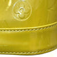 LOUIS VUITTON Handbag M91615 Monogram Vernis Yellow green type Monogram Vernis Alma PM Women Used Authentic