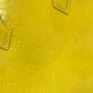 LOUIS VUITTON Handbag M91615 Monogram Vernis Yellow green type Monogram Vernis Alma PM Women Used Authentic