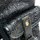 BALENCIAGA Handbag 128520 Embossed leather black One handle Chain Women Used Authentic