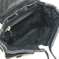 BALENCIAGA Handbag 128520 Embossed leather black One handle Chain Women Used Authentic