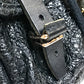 BALENCIAGA Handbag 128520 Embossed leather black One handle Chain Women Used Authentic
