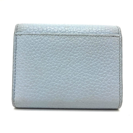 LOUIS VUITTON Trifold wallet M69061 Taurillon Clemence Leather Japan limited Portefeuille Capucines XS Women Used Authentic
