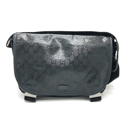 GUCCI Shoulder Bag 201732 GG implementation black GG implementation mens Used Authentic