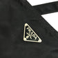 PRADA Tote Bag VA0484 Nylon black rocket Women Used Authentic
