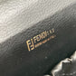 FENDI Vanity bag Leather / PVC Green x brown Pecan bag Women Used Authentic
