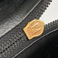 FENDI Vanity bag Leather / PVC Green x brown Pecan bag Women Used Authentic