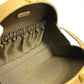 FENDI Handbag leather Beige type Semicircular form Women Used Authentic