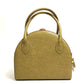 FENDI Handbag leather Beige type Semicircular form Women Used Authentic