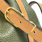 Dior Shoulder Bag leather khaki CDMetal purse Women Used Authentic