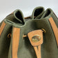 Dior Shoulder Bag leather khaki CDMetal purse Women Used Authentic