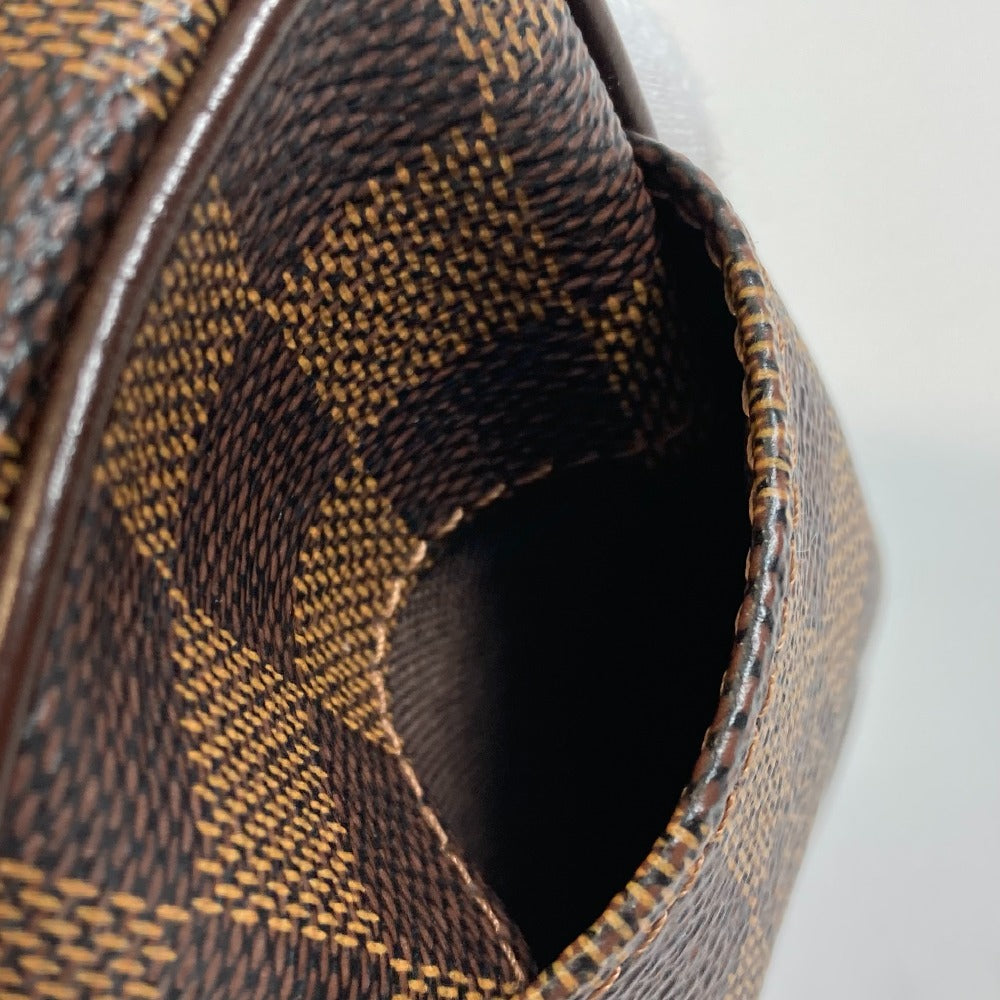 LOUIS VUITTON Shoulder Bag N61738 Damier canvas Brown Damier Etui Okapi Women Used Authentic
