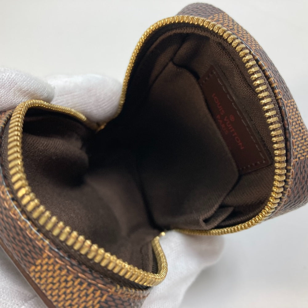 LOUIS VUITTON Shoulder Bag N61738 Damier canvas Brown Damier Etui Okapi Women Used Authentic