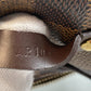 LOUIS VUITTON Shoulder Bag N61738 Damier canvas Brown Damier Etui Okapi Women Used Authentic