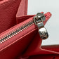 LOUIS VUITTON Long Wallet Purse M60663 Epi Leather pink Epi Zippy wallet Women Used Authentic