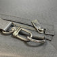 LOUIS VUITTON Briefcase M32641 Taiga Leather gray Taiga Vasili PM mens Used Authentic