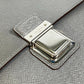 LOUIS VUITTON Briefcase M32641 Taiga Leather gray Taiga Vasili PM mens Used Authentic