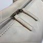 CHANEL Boston Duffel bag A30899 leather Ivory CCCOCO Mark Chevron Vstitch Women Used Authentic