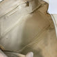CHANEL Boston Duffel bag A30899 leather Ivory CCCOCO Mark Chevron Vstitch Women Used Authentic