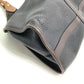 LOEWE Handbag leather Black x brown anagram By color Women Used Authentic