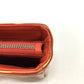 CHANEL Pouch Patent leather Red type CC COCO Mark border Women Used Authentic