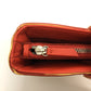 CHANEL Pouch Patent leather Red type CC COCO Mark border Women Used Authentic