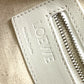LOEWE Tote Bag leather white anagram Briefcase Business bag unisex(Unisex) Used Authentic