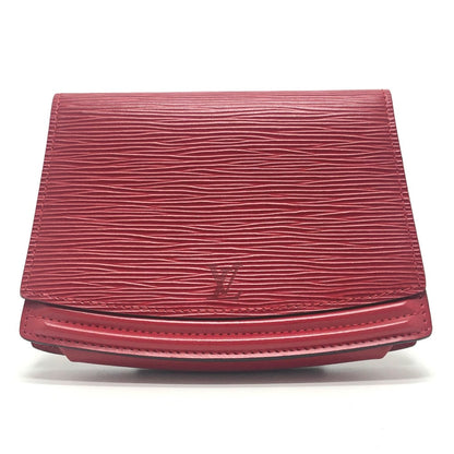 LOUIS VUITTON Shoulder Bag M52607 Epi Leather Red Epi Pochette Centur Tilsit Women Used Authentic