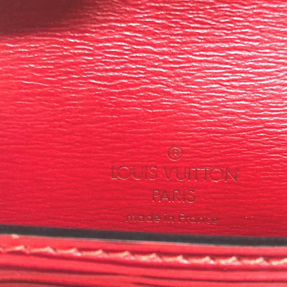 LOUIS VUITTON Shoulder Bag M52607 Epi Leather Red Epi Pochette Centur Tilsit Women Used Authentic