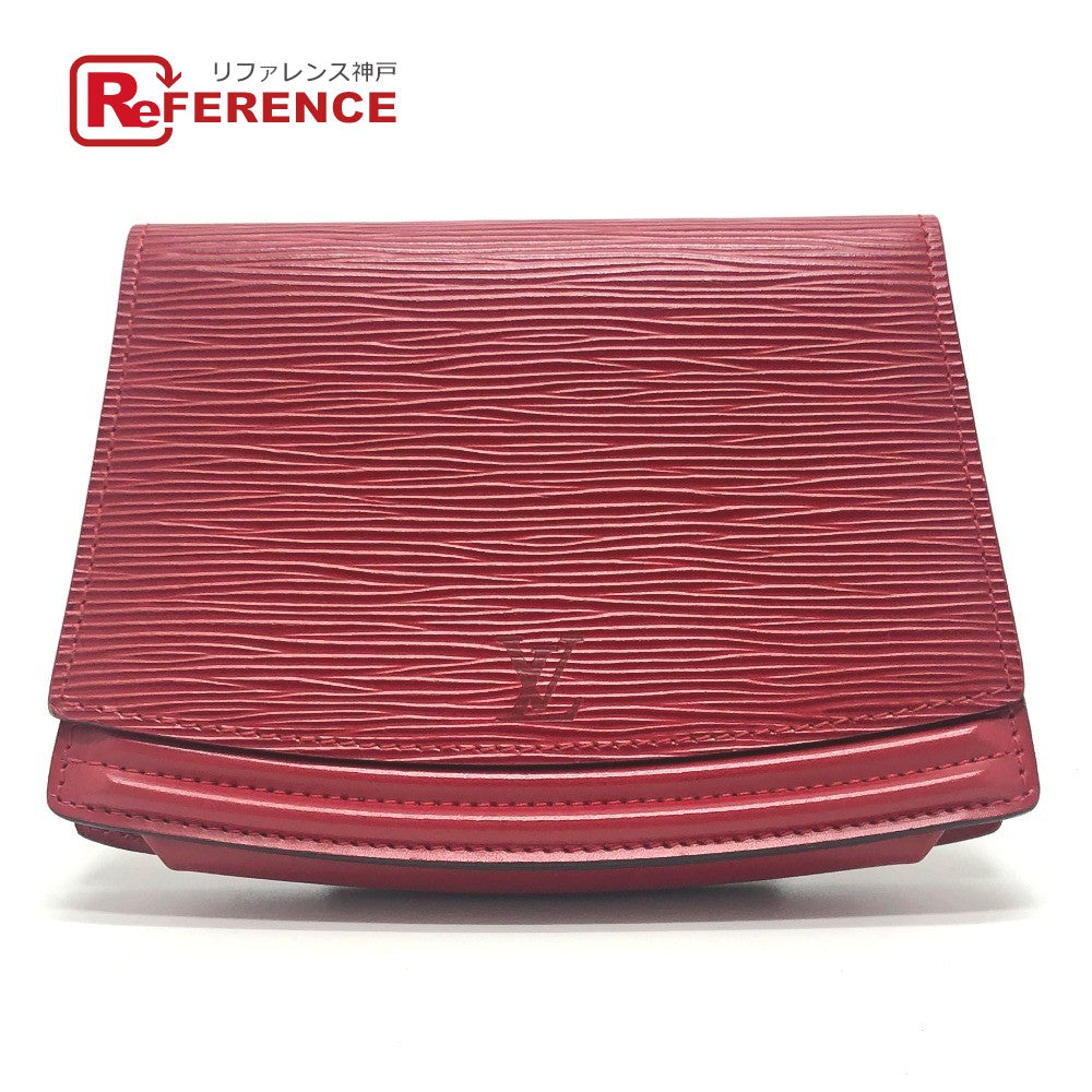 LOUIS VUITTON Shoulder Bag M52607 Epi Leather Red Epi Pochette Centur Tilsit Women Used Authentic