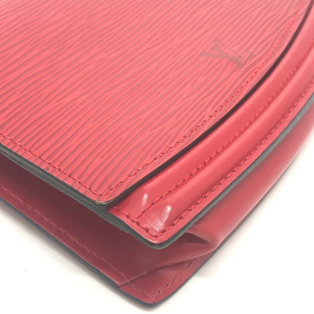 LOUIS VUITTON Shoulder Bag M52607 Epi Leather Red Epi Pochette Centur Tilsit Women Used Authentic