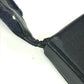LOEWE Shoulder Bag Leather / canvas black anagram Pouch Women Used Authentic