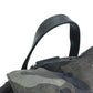 PRADA Backpack Nylon, Saffiano leather green Triangle logo camouflage camouflage saffiano