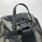 PRADA Backpack Nylon, Saffiano leather green Triangle logo camouflage camouflage saffiano