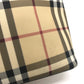 BURBERRY Tote Bag PVC / Leather beige check