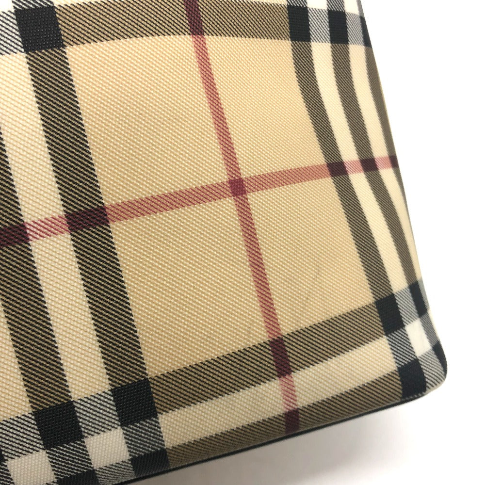 BURBERRY Tote Bag PVC / Leather beige check