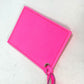 BALENCIAGA Clutch bag 431650 leather pink Pochette Classic envelope Women Used Authentic