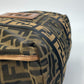 FENDI Tote Bag 7VA158 Leather / canvas Brown Zucca FF pattern Handbag 2WAY Bag Shoulder Bag Women Used Authentic
