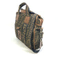FENDI Tote Bag 7VA158 Leather / canvas Brown Zucca FF pattern Handbag 2WAY Bag Shoulder Bag Women Used Authentic