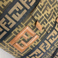 FENDI Tote Bag 7VA158 Leather / canvas Brown Zucca FF pattern Handbag 2WAY Bag Shoulder Bag Women Used Authentic