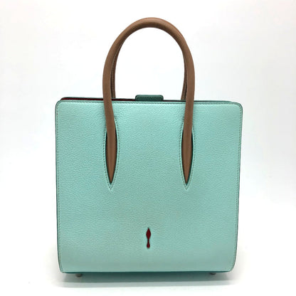 Christian Louboutin Handbag 1165026 leather blue Tote Bag Paloma Small Women Used Authentic