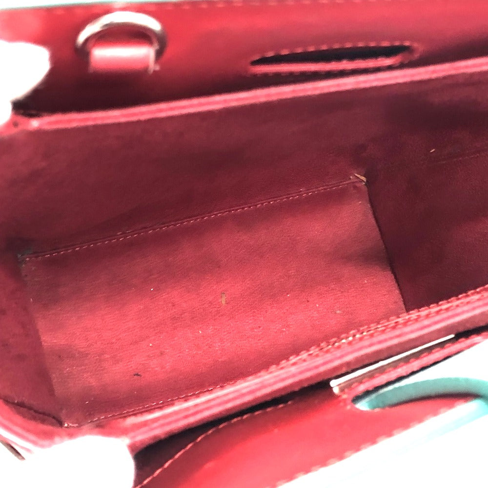 Christian Louboutin Handbag 1165026 leather blue Tote Bag Paloma Small Women Used Authentic