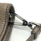 PRADA Tote Bag leather Brown logo unisex(Unisex) Used Authentic